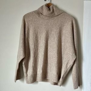 Women’s Cashmere Cowl Neck Sweater Size XL